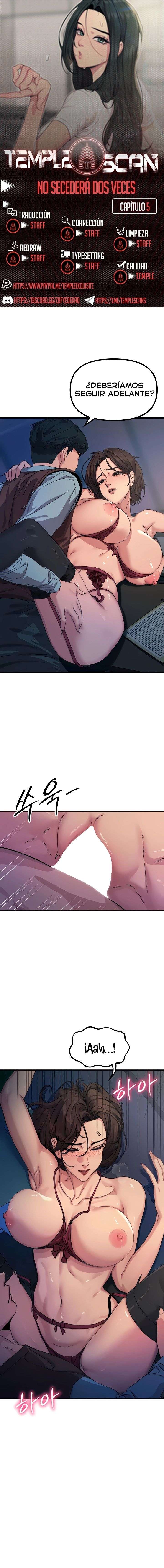 No caeré por segunda vez Capítulo 5 - Page 1