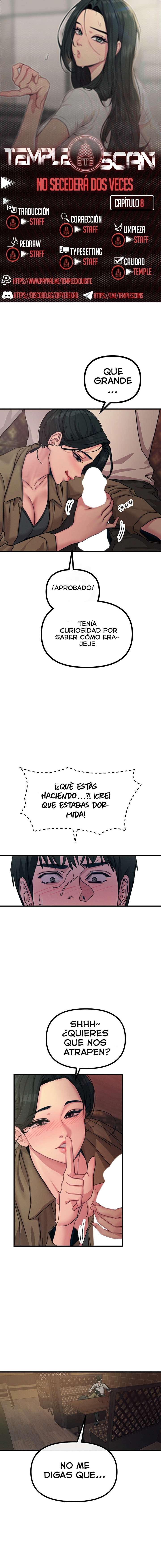 No caeré por segunda vez Capítulo 8 - Page 1