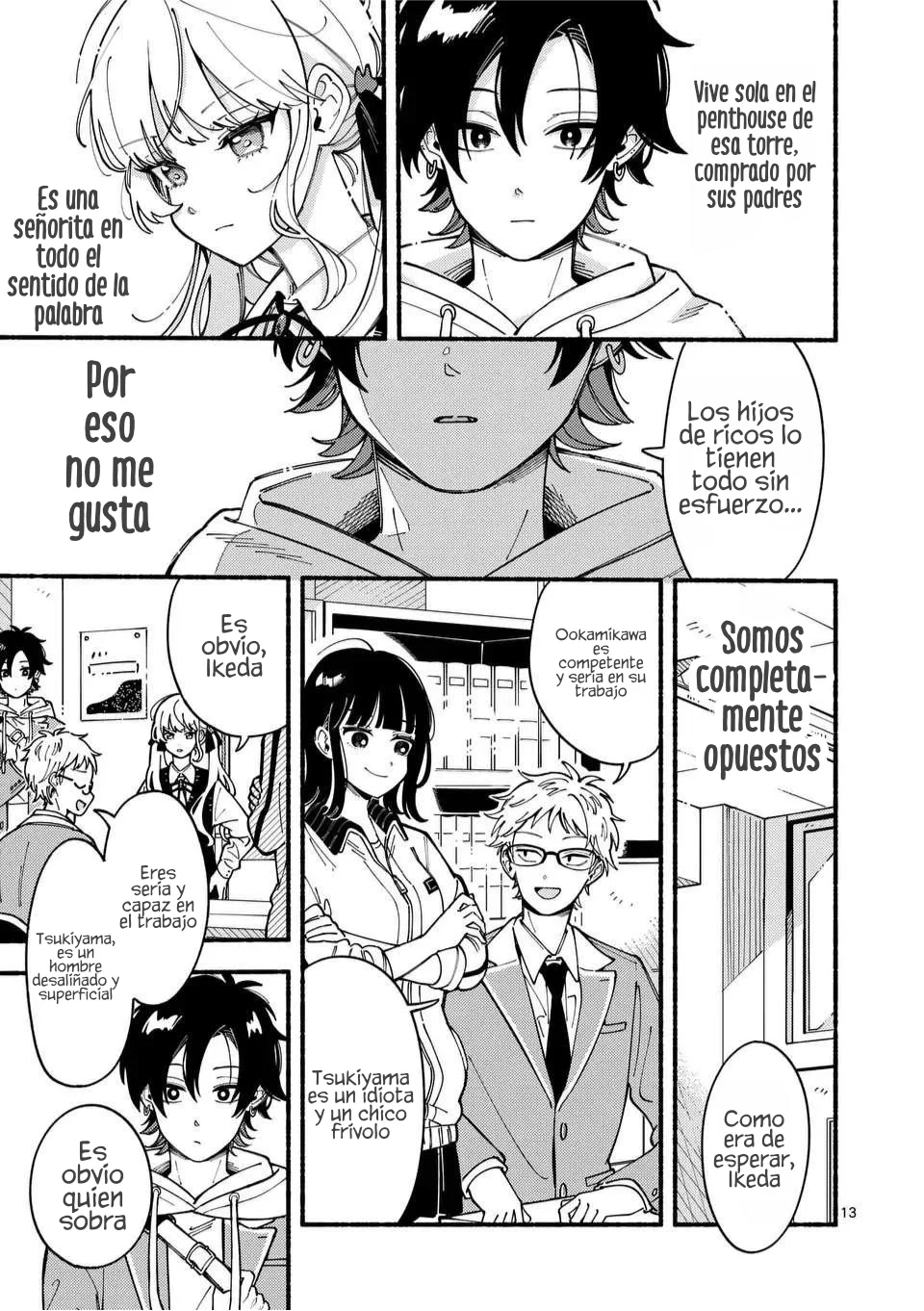 OOKAMI WA TSUKI NI KOI WO SURU Capítulo 1 - Page 14