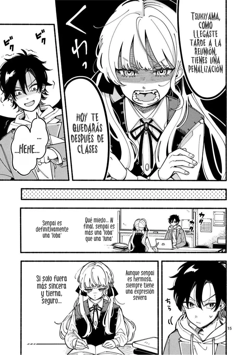 OOKAMI WA TSUKI NI KOI WO SURU Capítulo 1 - Page 16