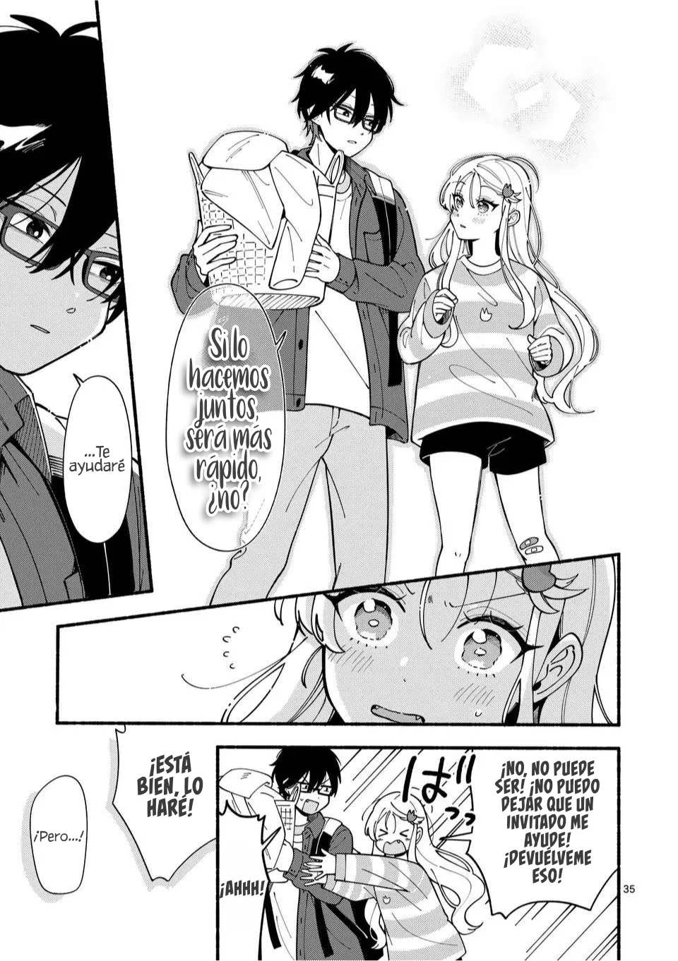 OOKAMI WA TSUKI NI KOI WO SURU Capítulo 1 - Page 36
