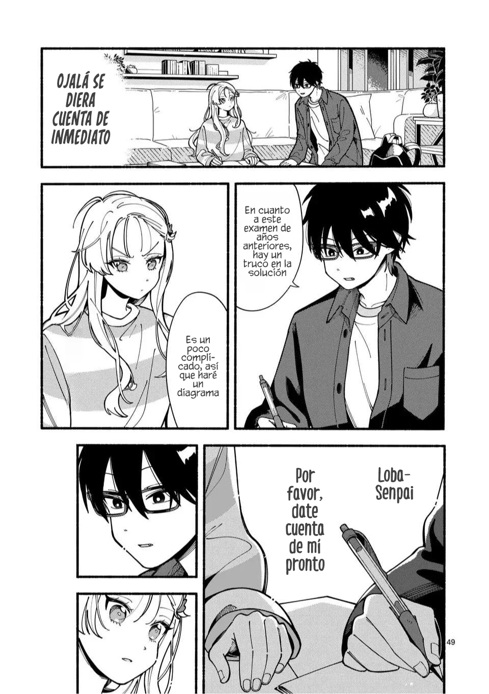 OOKAMI WA TSUKI NI KOI WO SURU Capítulo 1 - Page 50