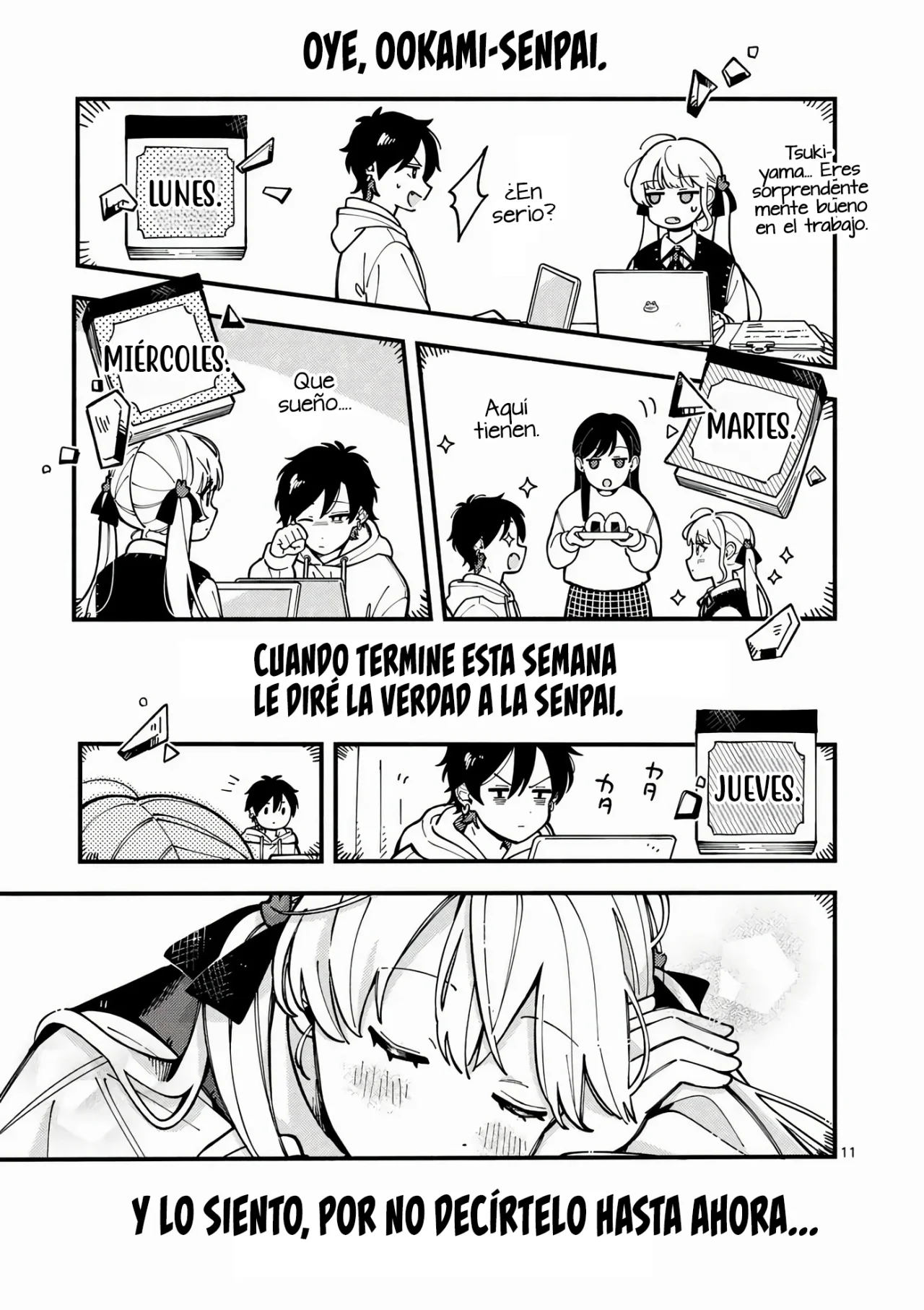 OOKAMI WA TSUKI NI KOI WO SURU Capítulo 6 - Page 14