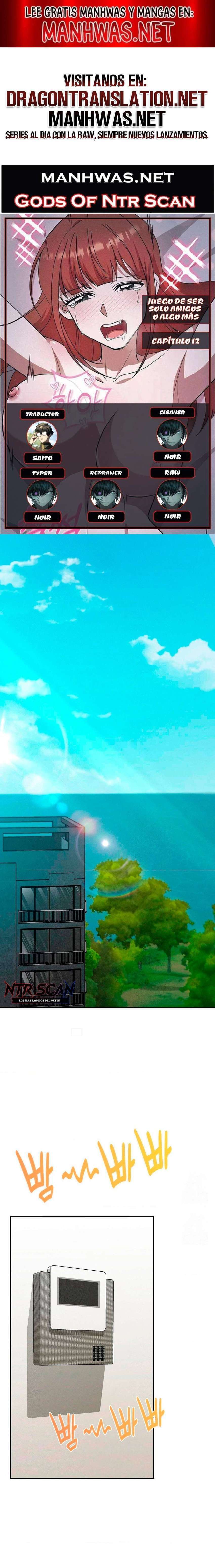 El juego der ser solo amigos o algo más Capítulo 12 - Page 1