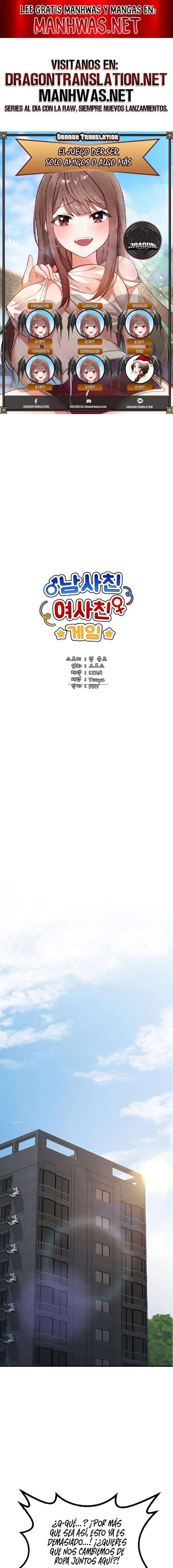 El juego der ser solo amigos o algo más Capítulo 2 - Page 1