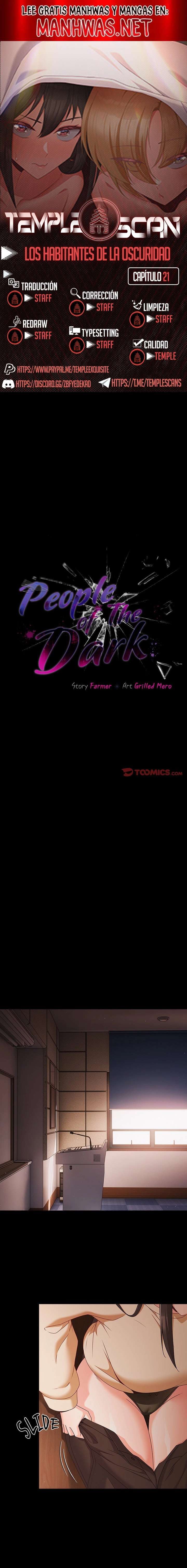 Seres de Oscuridad Capítulo 21 - Page 1