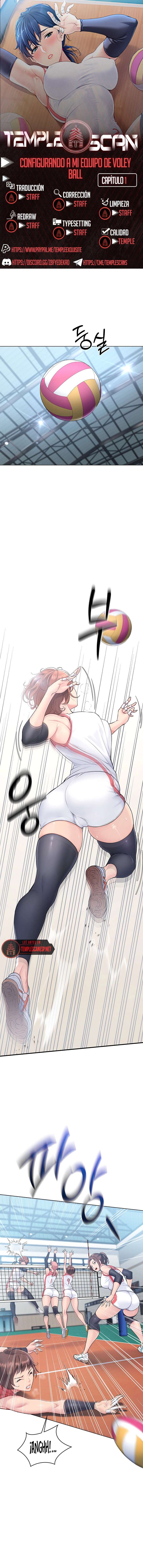 Configurando A Mi Equipo De Voleybol Capítulo 1 - Page 2