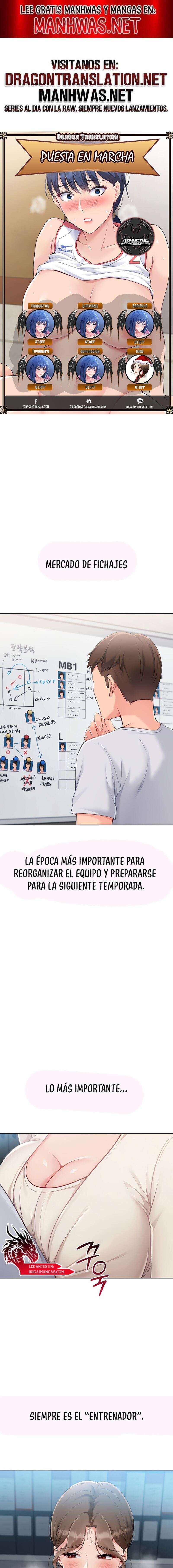 Configurando A Mi Equipo De Voleybol Capítulo 54 - Page 1
