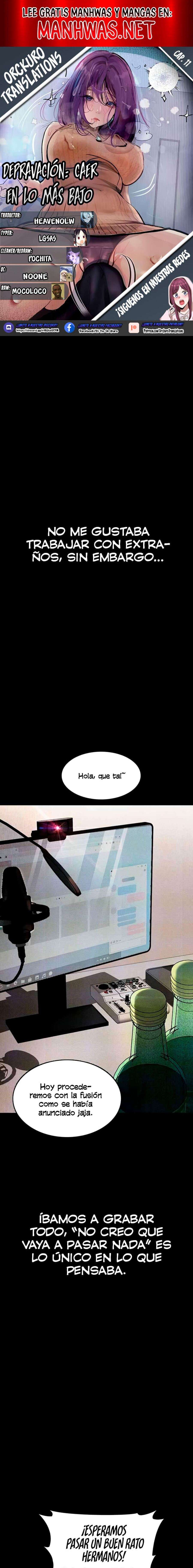 Depravación: caer en lo más bajo Capítulo 11 - Page 1