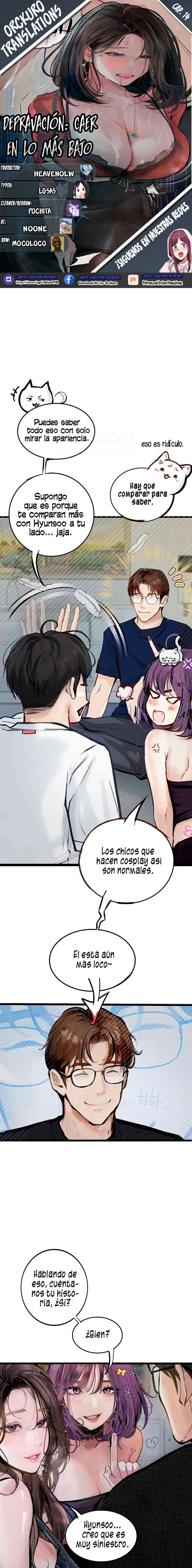 Depravación: caer en lo más bajo Capítulo 14 - Page 1