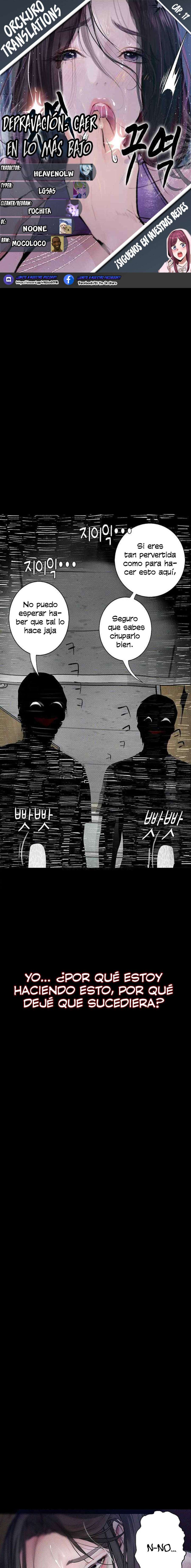 Depravación: caer en lo más bajo Capítulo 17 - Page 1