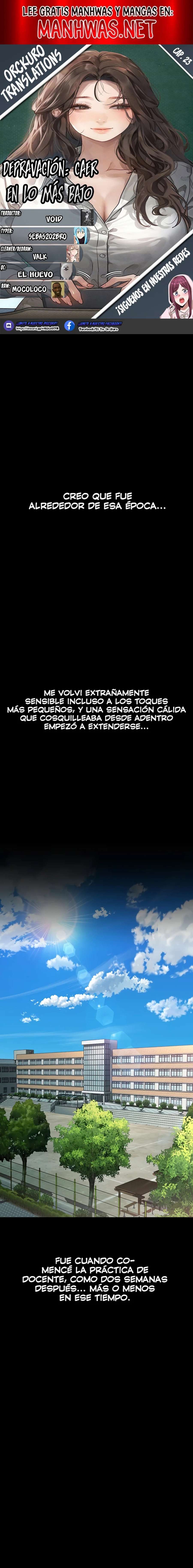 Depravación: caer en lo más bajo Capítulo 23 - Page 1