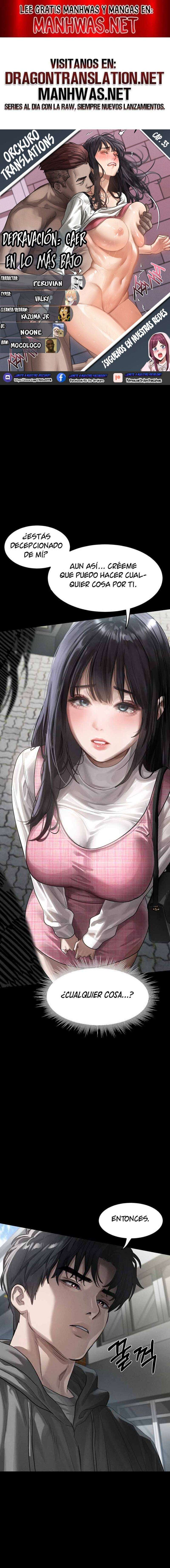 Depravación: caer en lo más bajo Capítulo 33 - Page 1