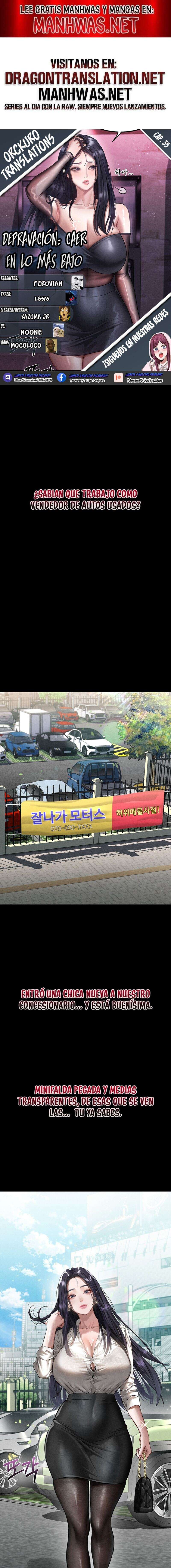 Depravación: caer en lo más bajo Capítulo 35 - Page 1