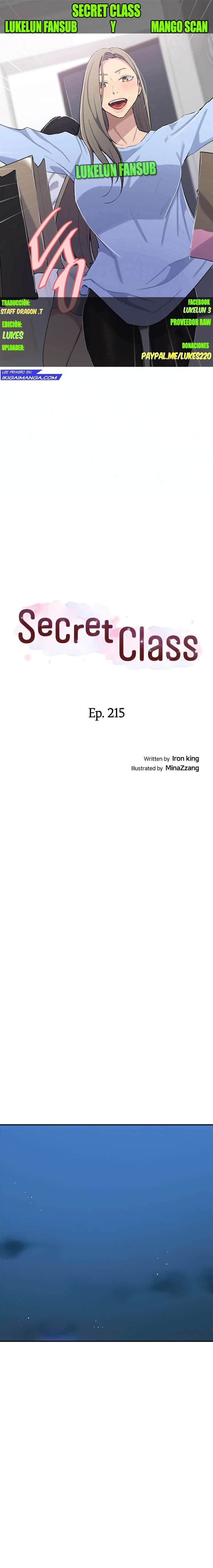 Secret Class Capítulo 215 - Page 1