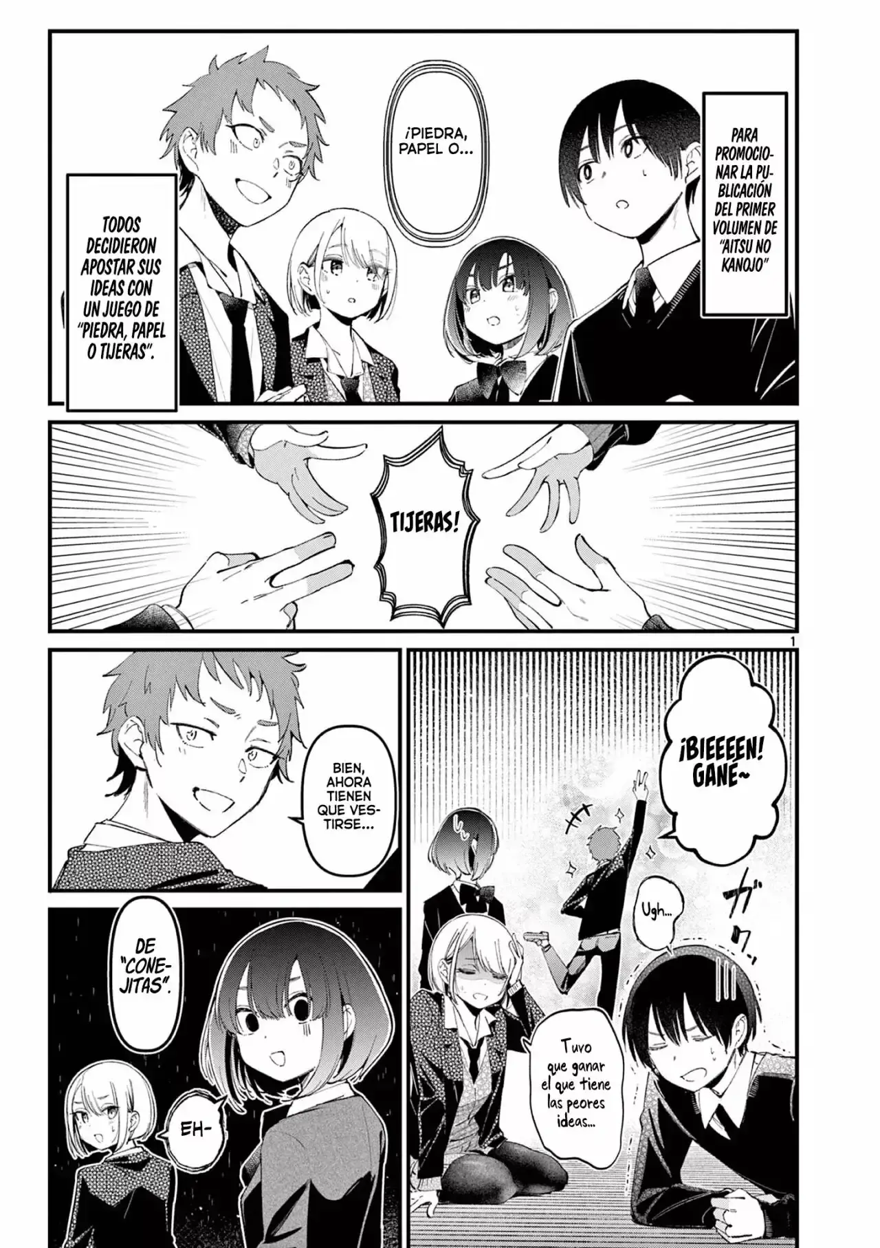 Aitsu No Kanojo – español Capítulo 9.5 - Page 3