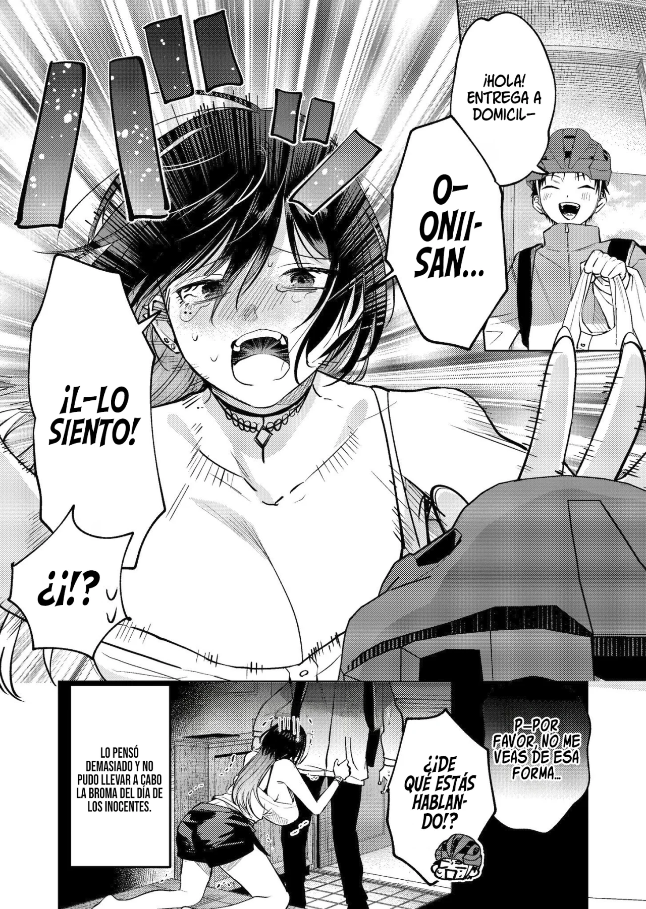 Haitatsu-saki no Onee-san ga Kowa Sugiru Hanashi Capítulo 17.5 - Page 5