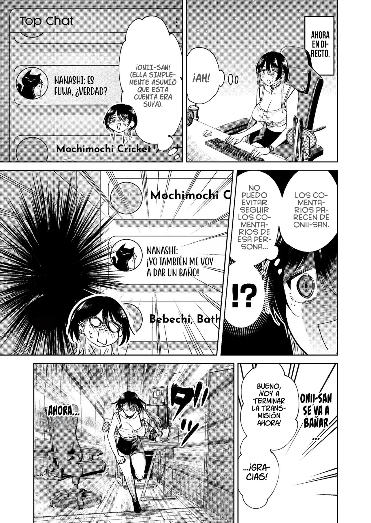 Haitatsu-saki no Onee-san ga Kowa Sugiru Hanashi Capítulo 17.8 - Page 4