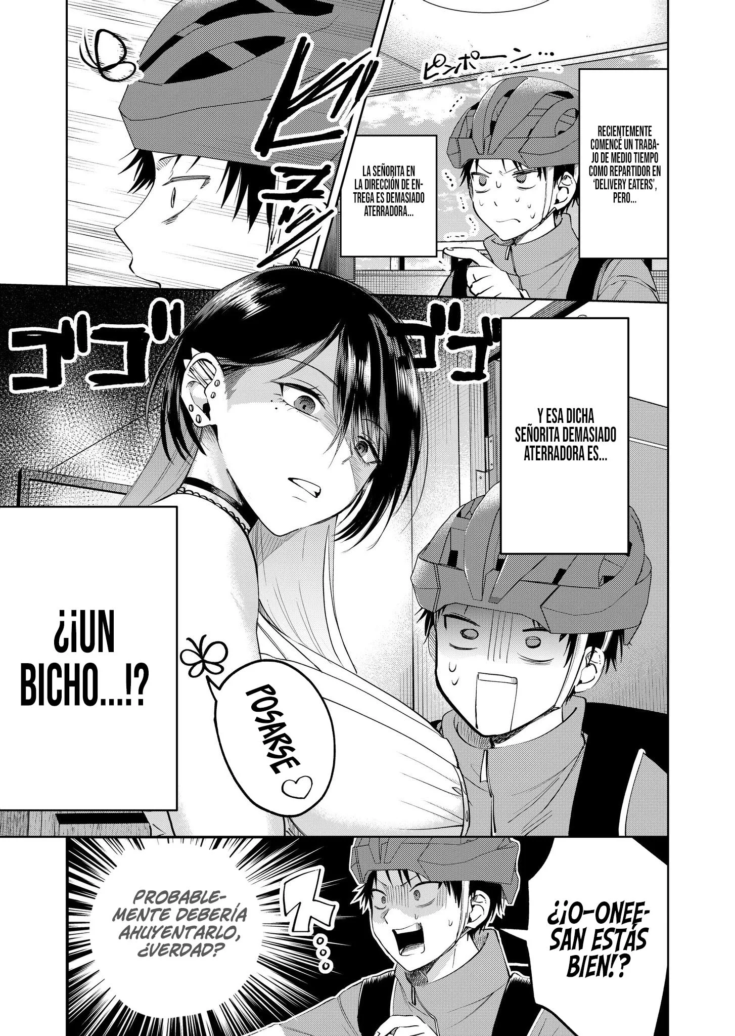 Haitatsu-saki no Onee-san ga Kowa Sugiru Hanashi Capítulo 19.6 - Page 5
