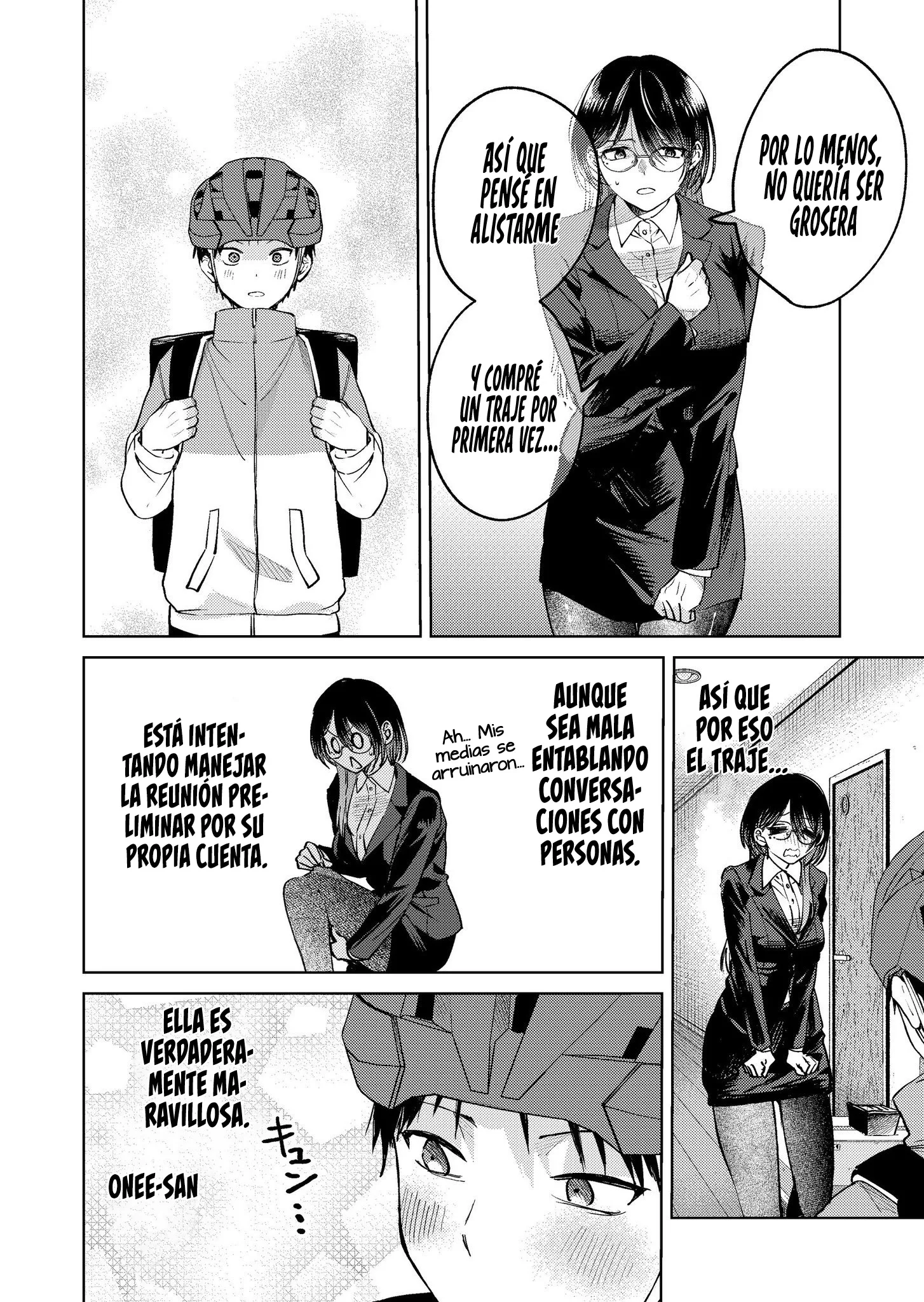 Haitatsu-saki no Onee-san ga Kowa Sugiru Hanashi Capítulo 20 - Page 8