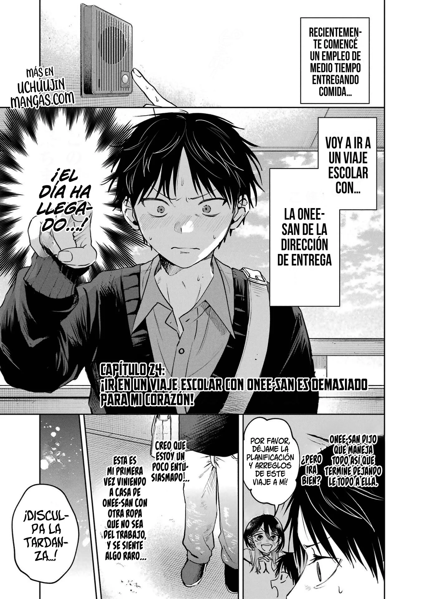 Haitatsu-saki no Onee-san ga Kowa Sugiru Hanashi Capítulo 24 - Page 3