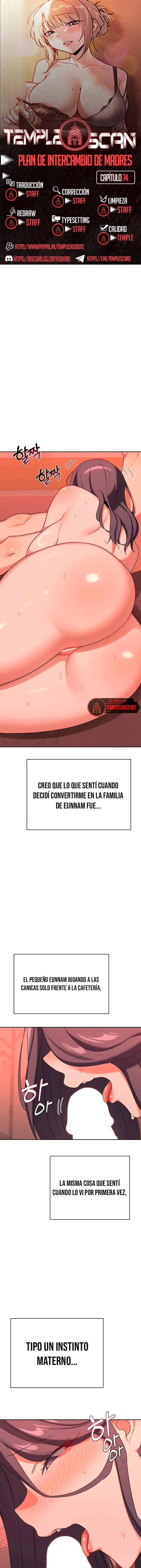 Plan de intercambio de madres Capítulo 74 - Page 1