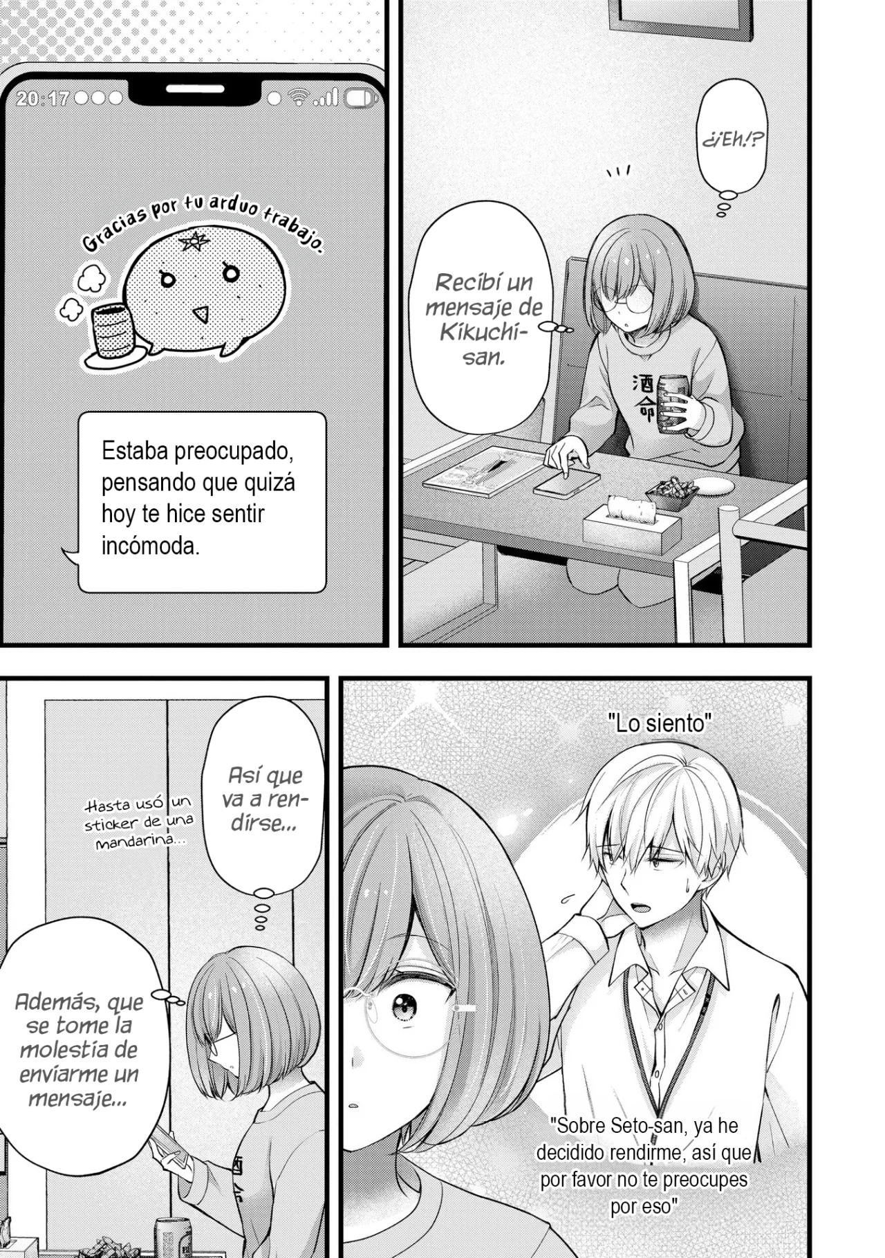 Tsuma ga Kanpeki sugiru node, Chotto Midashite Ii desu ka? Capítulo 40 - Page 18