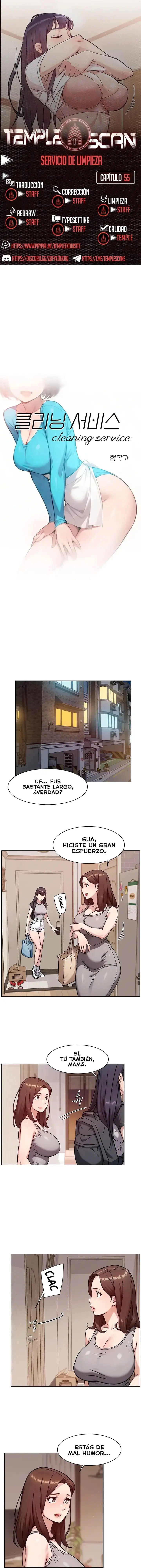 Servicio de limpieza Capítulo 55 - Page 1