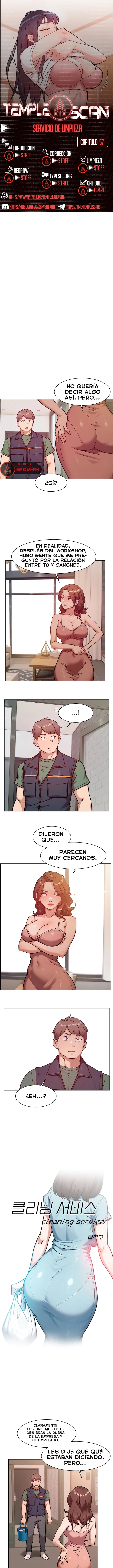 Servicio de limpieza Capítulo 57 - Page 1