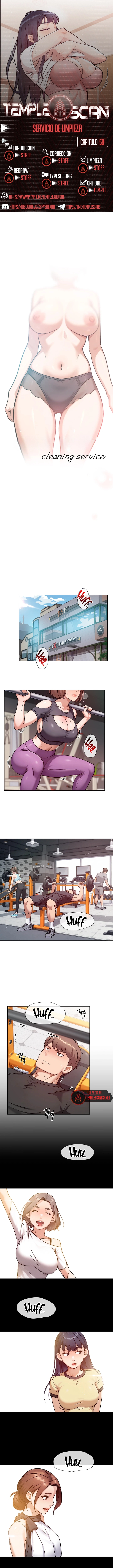 Servicio de limpieza Capítulo 58 - Page 1