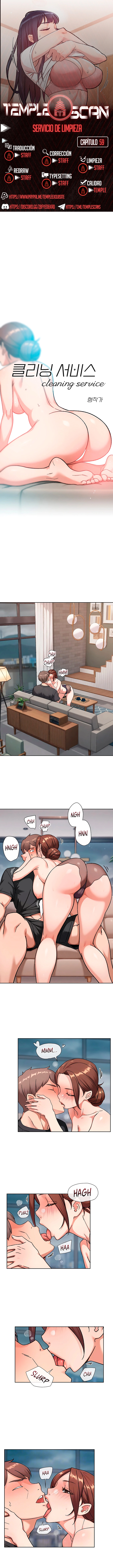 Servicio de limpieza Capítulo 59 - Page 1