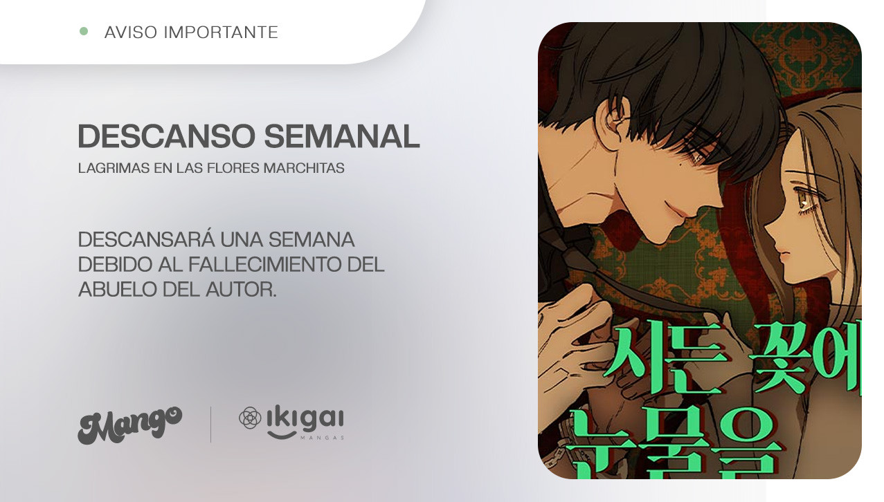 Lágrimas En Las Flores Marchitas Capítulo 97.5 - Page 1