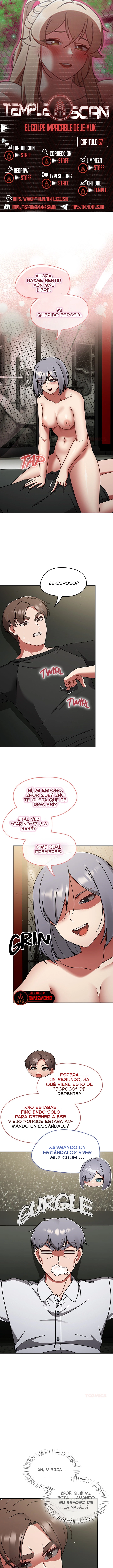 El Golpe Implacable De Je-Yuk Capítulo 57 - Page 1