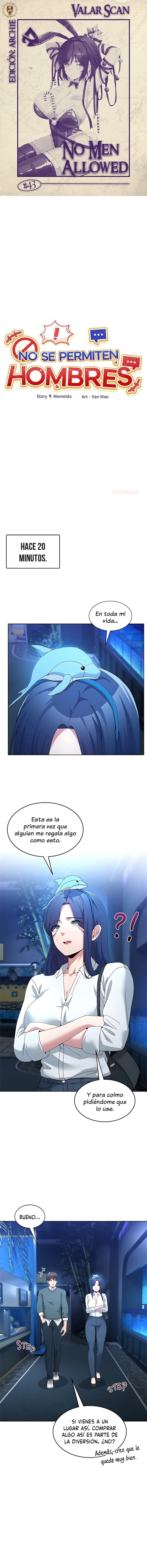 No se permiten hombres Capítulo 43 - Page 1