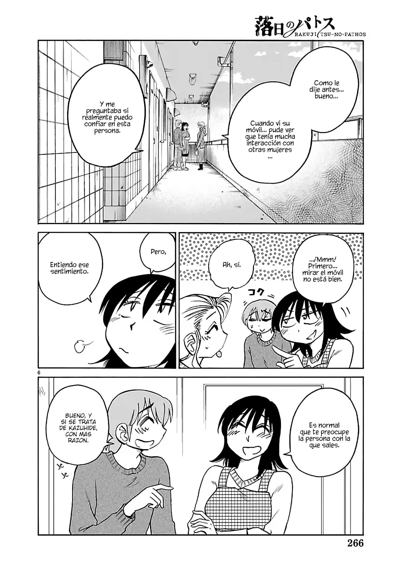 Rakujitsu no Pathos Capítulo 134 - Page 8