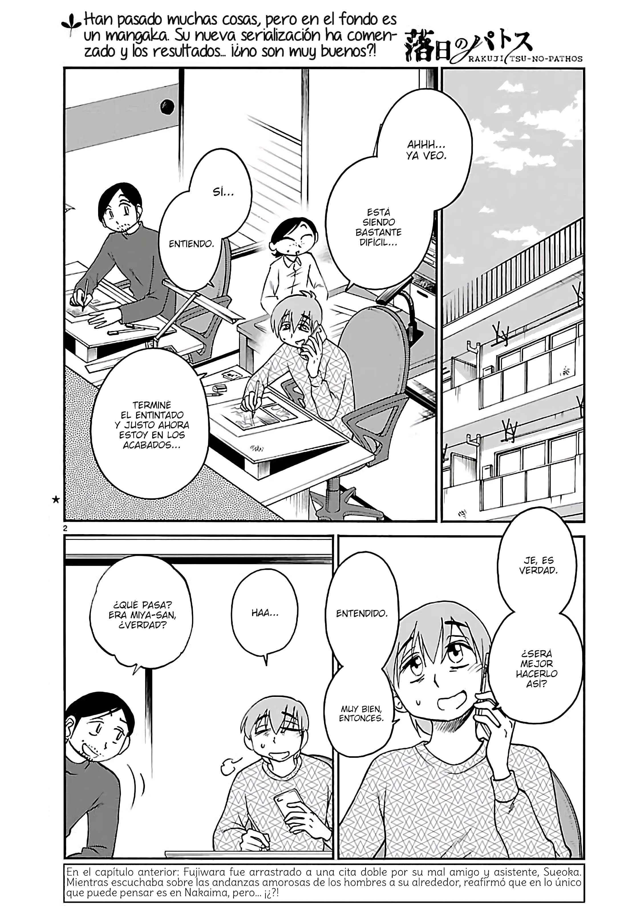 Rakujitsu no Pathos Capítulo 136 - Page 4