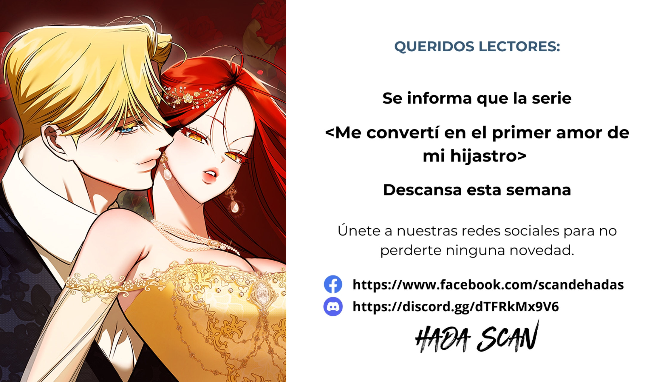 Me convertí en el primer amor de mi hijastro Capítulo 34.5 - Page 1