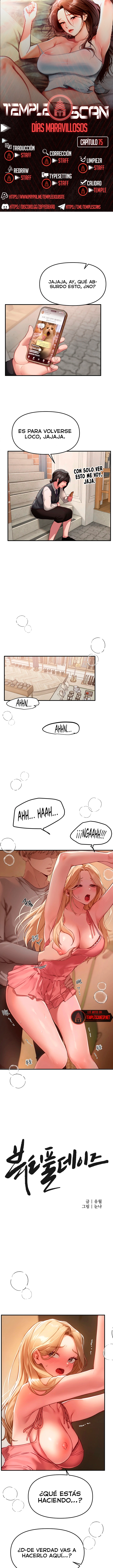 Días Maravillosos Capítulo 75 - Page 1