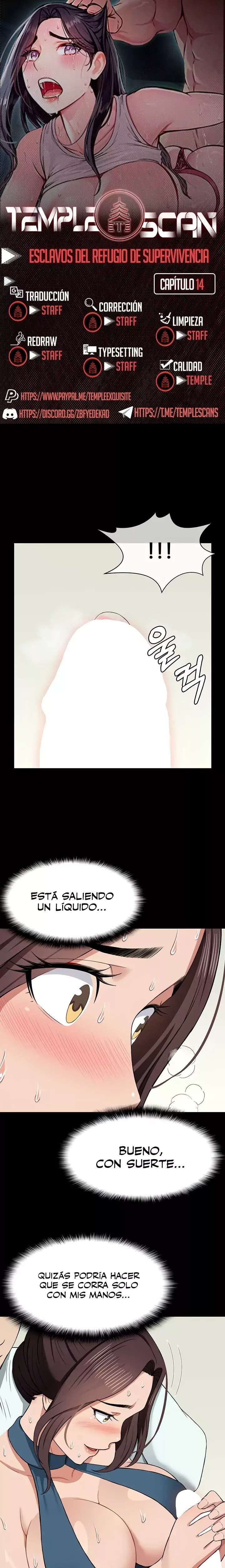 Esclavos Del Refugio De Supervivencia Capítulo 14 - Page 1