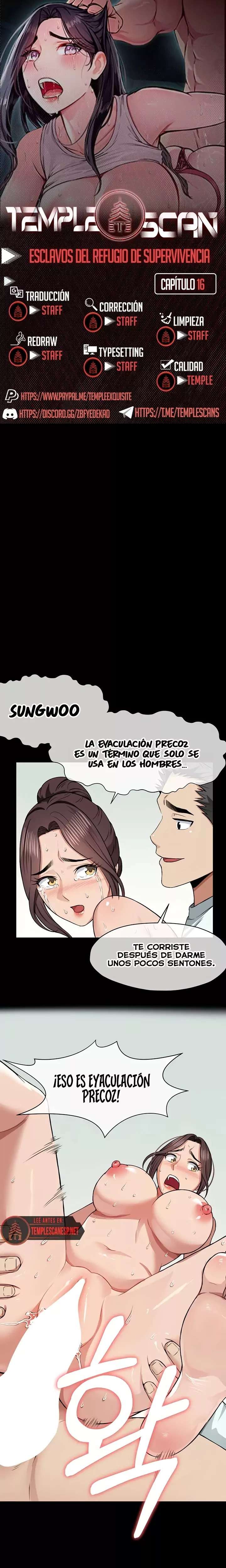 Esclavos Del Refugio De Supervivencia Capítulo 16 - Page 1