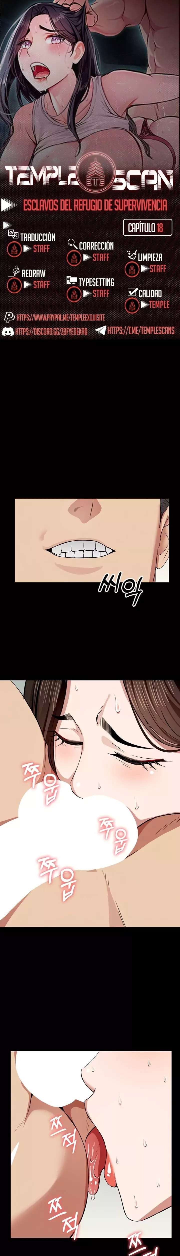 Esclavos Del Refugio De Supervivencia Capítulo 18 - Page 1