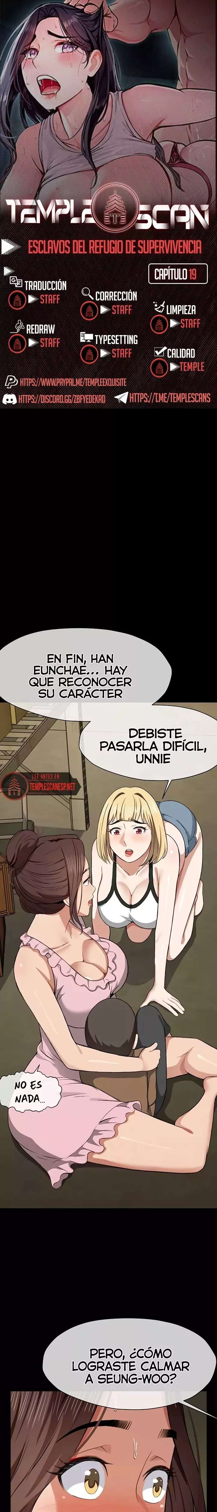 Esclavos Del Refugio De Supervivencia Capítulo 19 - Page 1