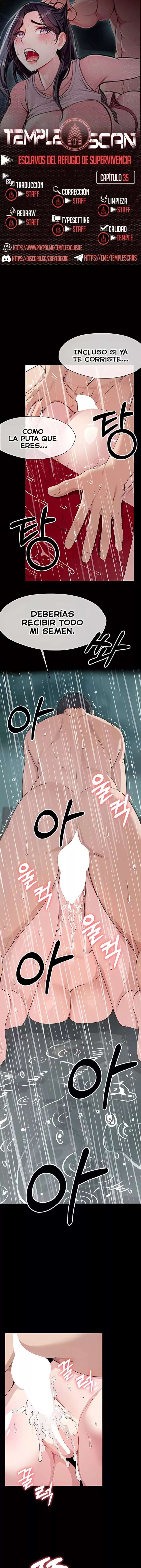 Esclavos Del Refugio De Supervivencia Capítulo 35 - Page 1