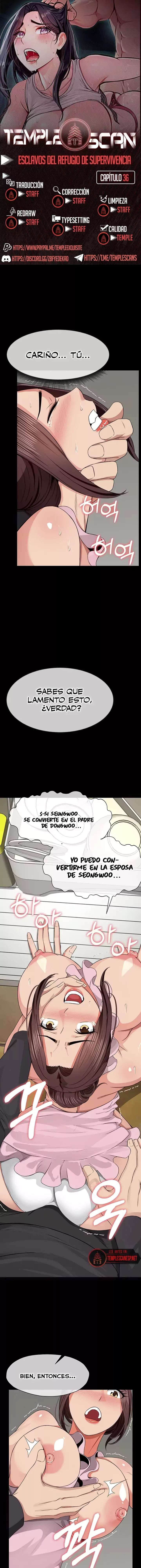 Esclavos Del Refugio De Supervivencia Capítulo 36 - Page 1