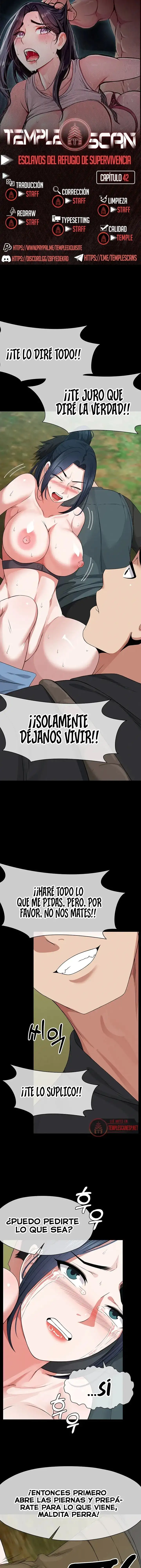 Esclavos Del Refugio De Supervivencia Capítulo 42 - Page 1