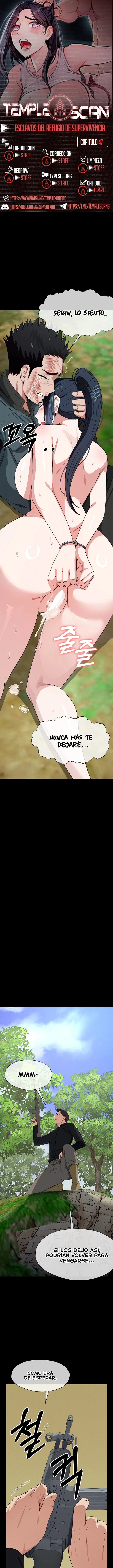 Esclavos Del Refugio De Supervivencia Capítulo 47 - Page 1