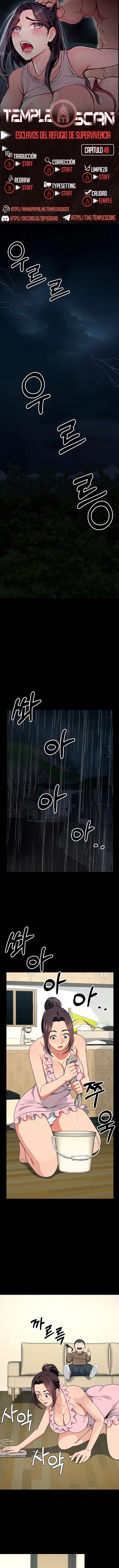 Esclavos Del Refugio De Supervivencia Capítulo 48 - Page 1
