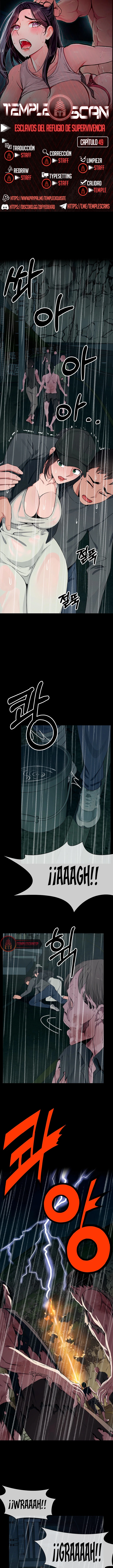 Esclavos Del Refugio De Supervivencia Capítulo 49 - Page 1
