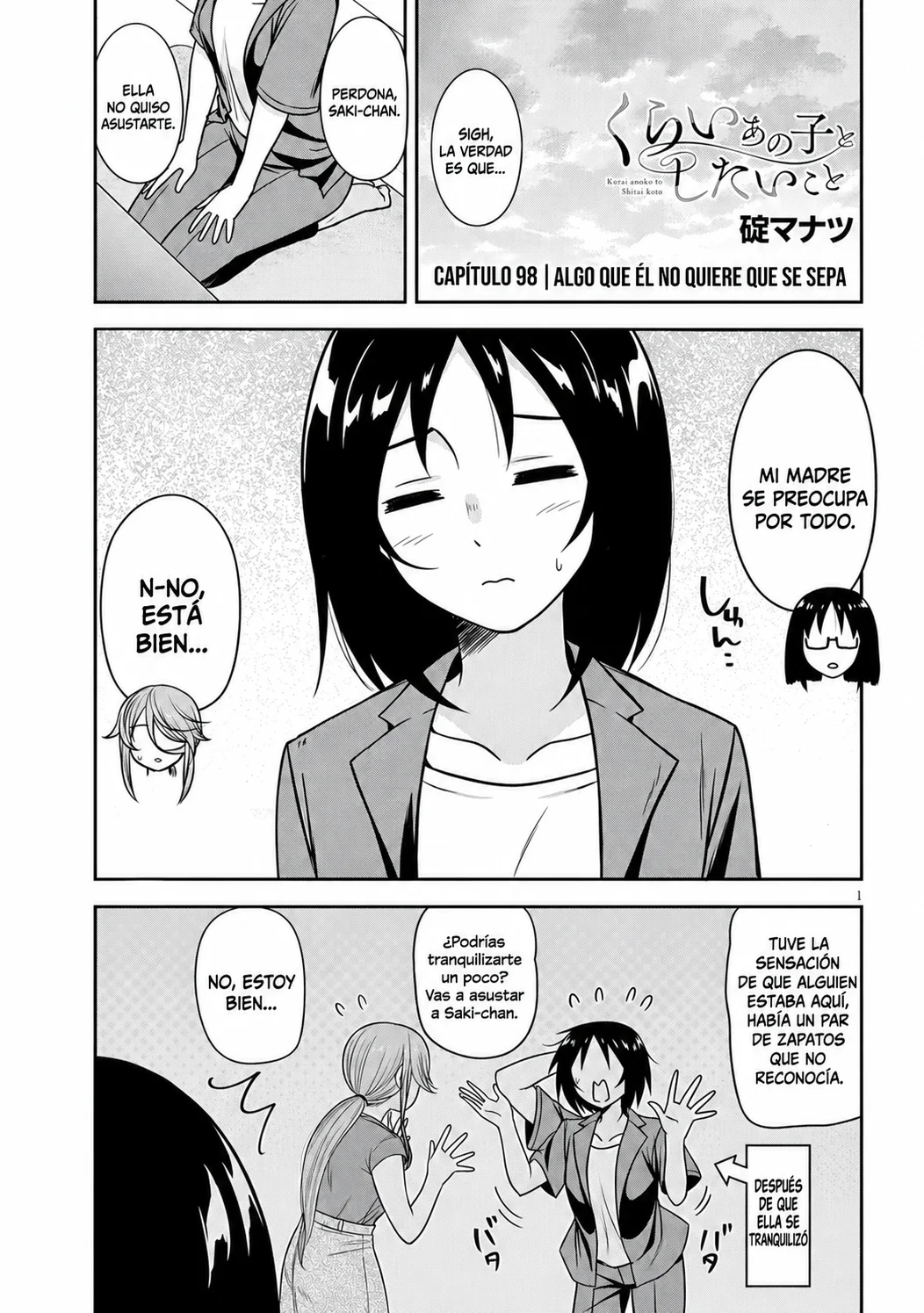 Kurai Anoko to Shitai koto Capítulo 98 - Page 1