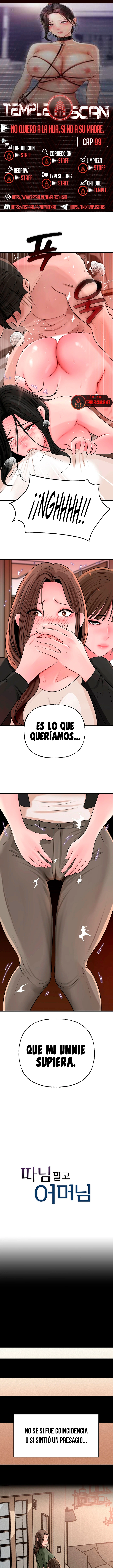 No Quiero A La Hija, Si No A Su Madre Capítulo 99 - Page 1